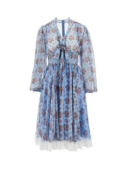 [DOLCE&GABBANA] Long sleeve dress SS26 F611ZTIS10FHC5XK-HC5XK