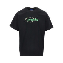 [AWAKE NY] T-shirts Short Sleeve SS26 AWK-SP26-TS002.BLACK-BLACK