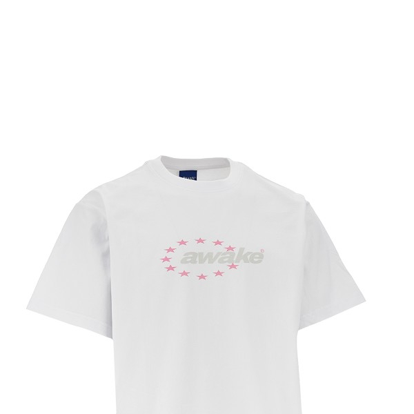 [AWAKE NY] T-shirts Short Sleeve SS26 AWK-SP26-TS002.WHITE-WHITE