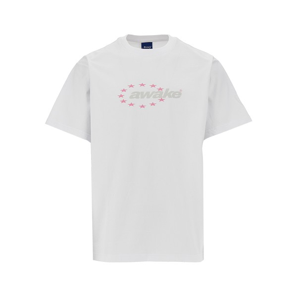 [AWAKE NY] T-shirts Short Sleeve SS26 AWK-SP26-TS002.WHITE-WHITE