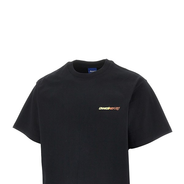 [AWAKE NY] T-shirts Short Sleeve SS26 AWK-SP26-TS008.BLACK-BLACK