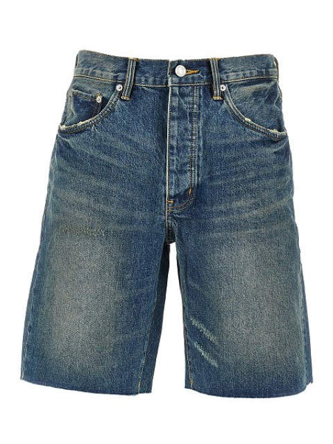 [Purple Brand] Shorts SS26 P059-VTST226.MID INDIGO-MID INDIGO