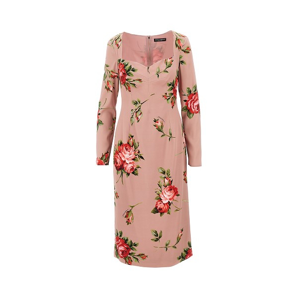 [DOLCE&GABBANA] Long sleeve dress SS26 F612TTFSA8QHF5ZN-HF5ZN