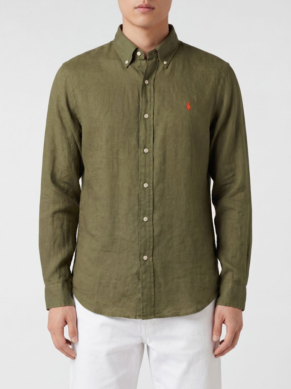[Polo Ralph Lauren] Shirts Long Sleeve SS26 710966294 004