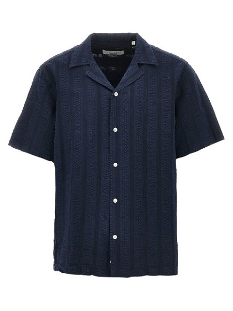 [foret] Shirts Short Sleeve SS26 F1028.NAVY-NAVY