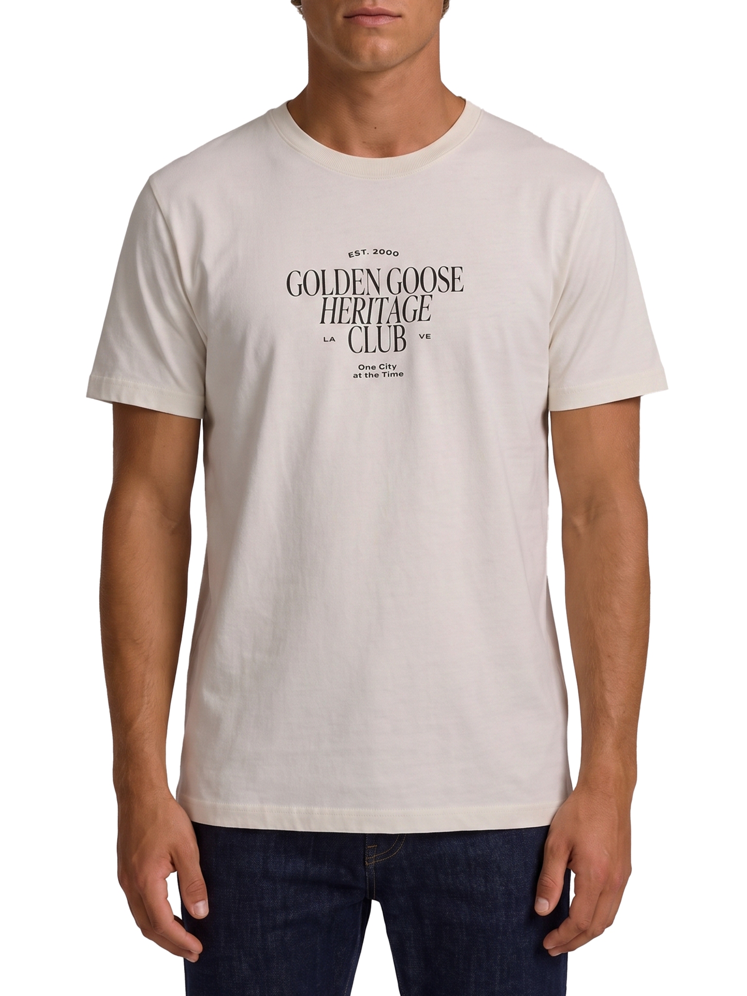 [Golden Goose] T-shirts Short Sleeve FW26 GMP01220_P002619_11560