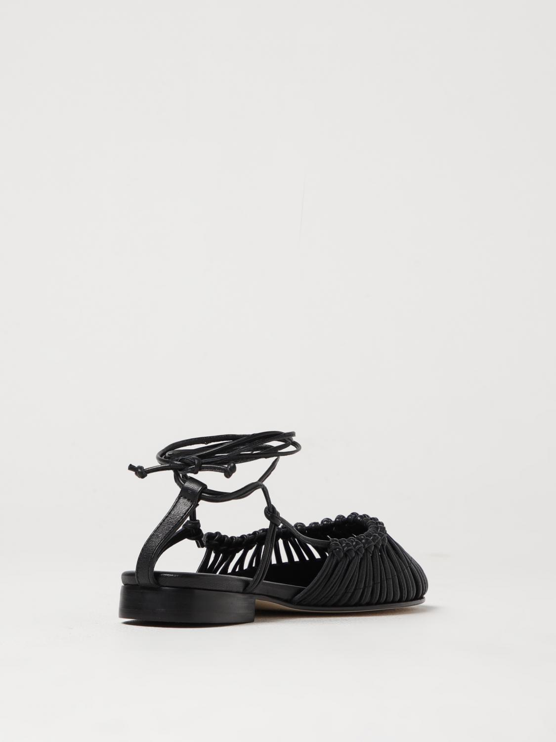 [HEREU] Flat shoes SS26 MANTWFS24 BLACK