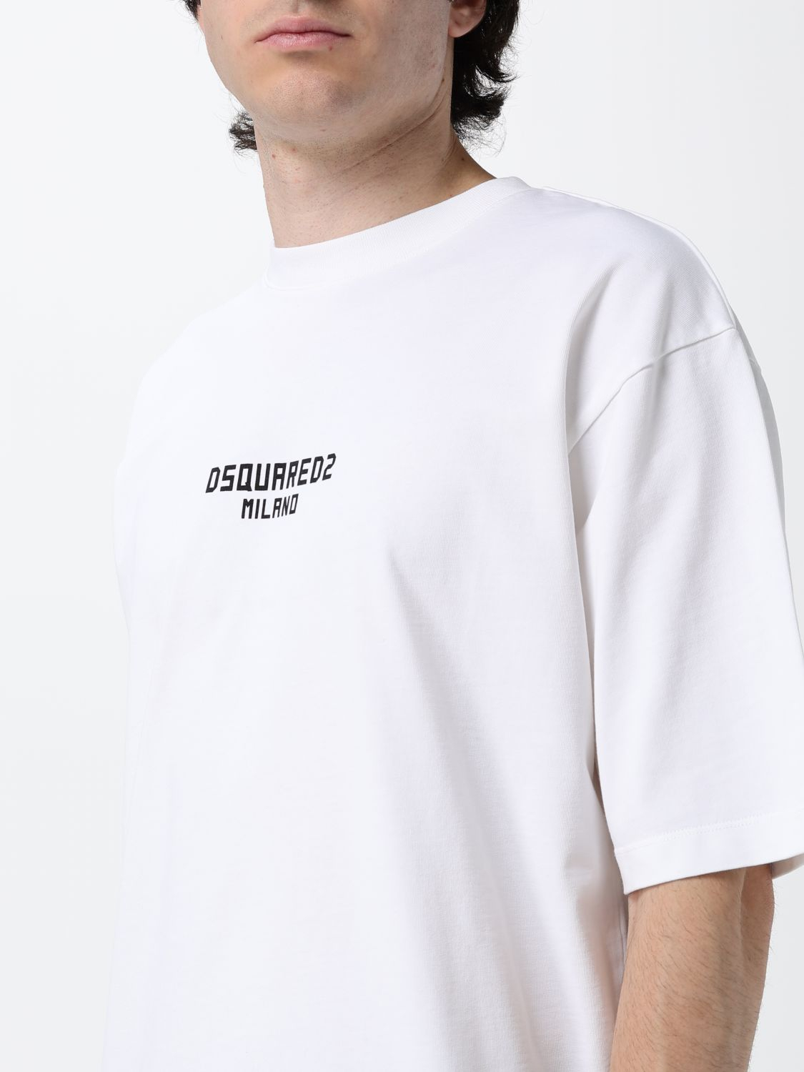 [Dsquared2] T-shirts Short Sleeve FW26 S74GD1521D20106 100