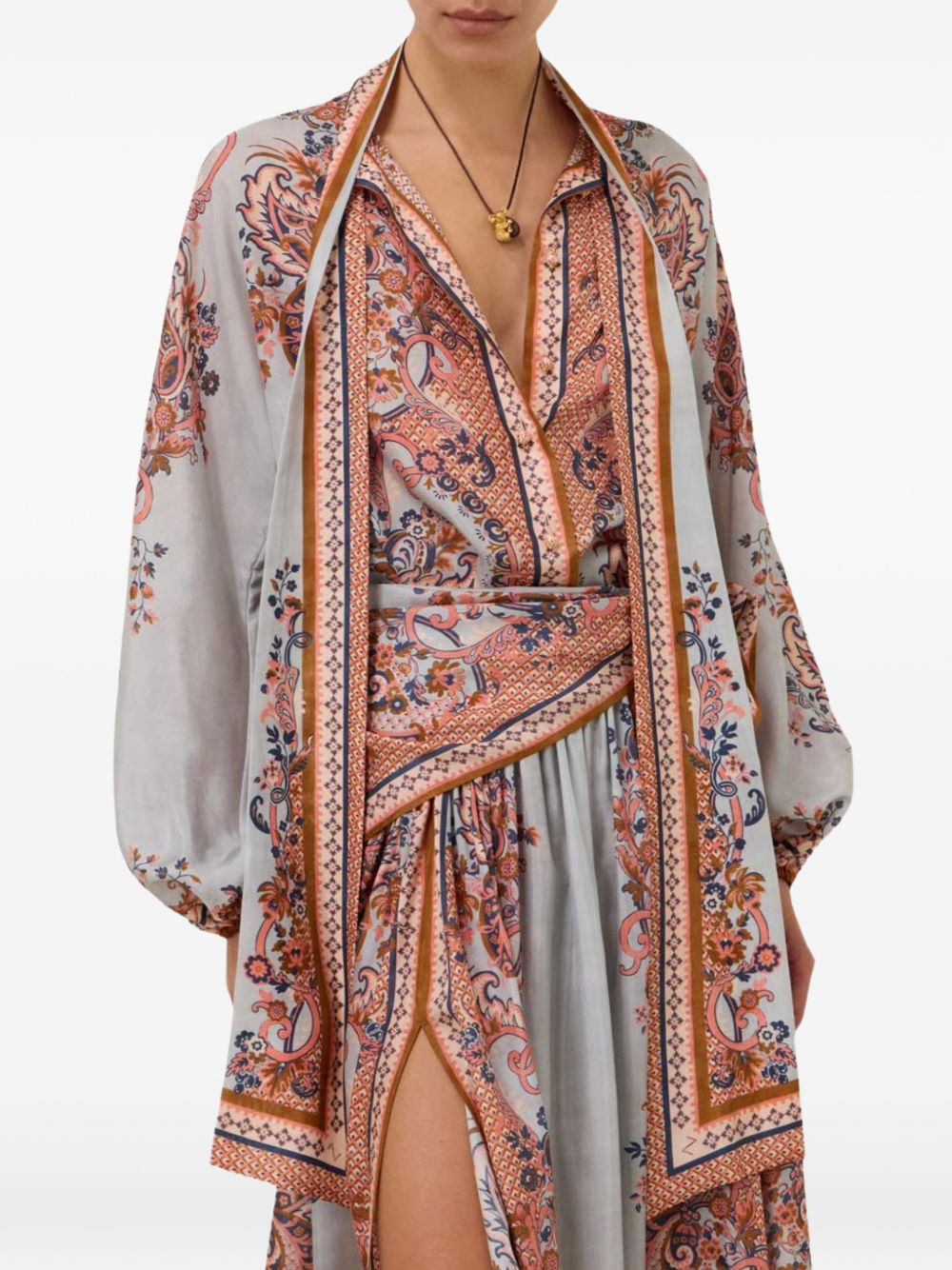 [Zimmermann] Blouse FW26 4461TSS261 BLUPF