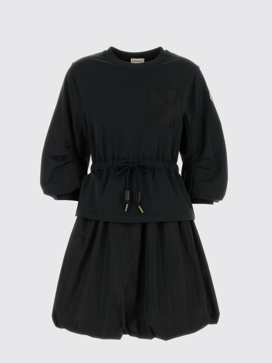 [Moncler] Long sleeve dress FW25 K10938I0001489A1K 999