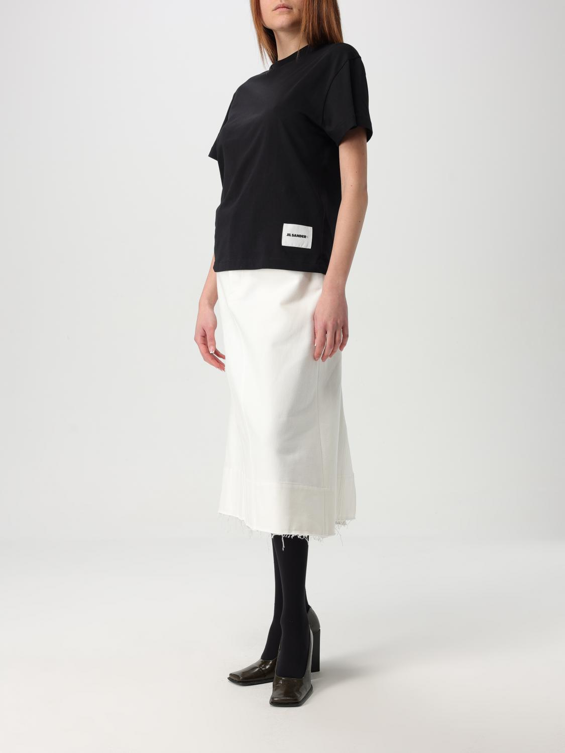 [Jil Sander] T-shirts Short Sleeve FW25 J40GC0001J45048 001