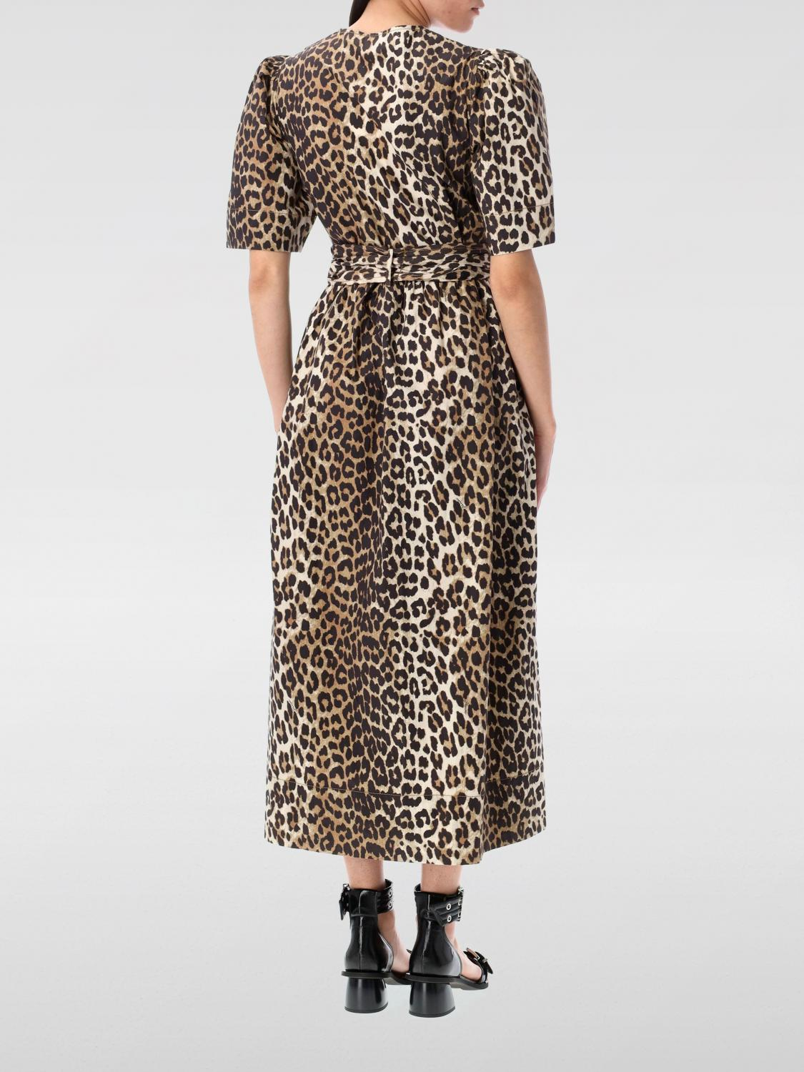 [GANNI] Short sleeve dress SS26 W0373 943