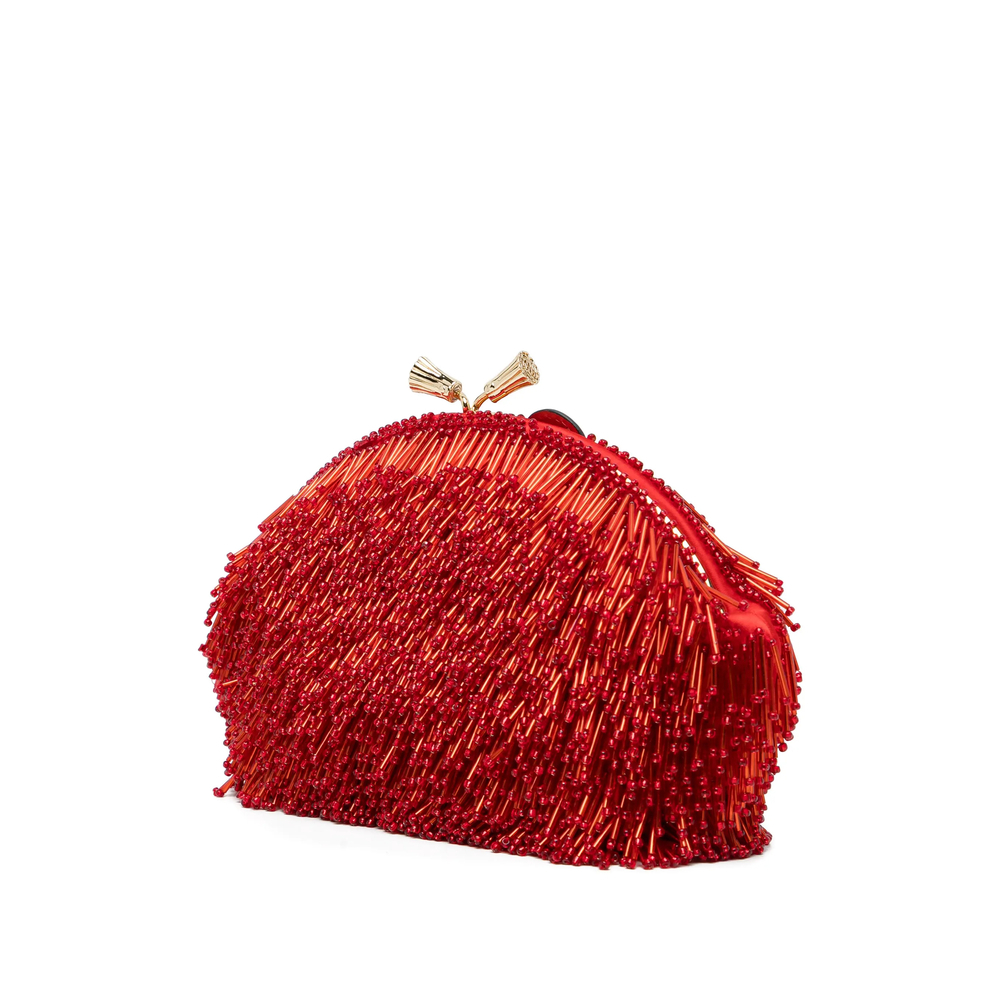 [Anya Hindmarch] Clutch bag FW26 205504 SS260164 RED