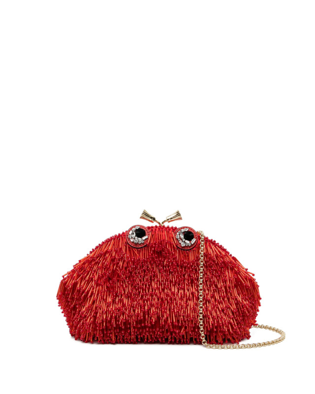 [Anya Hindmarch] Clutch bag FW26 205504 SS260164 RED