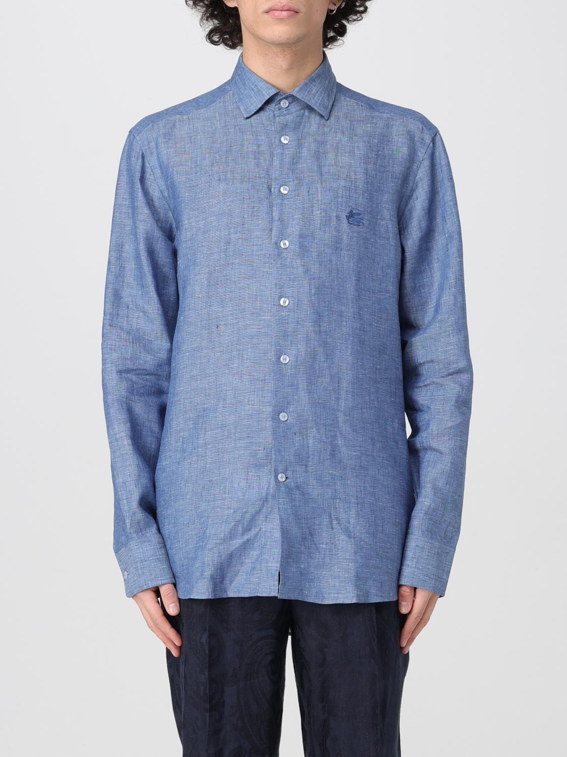 [Etro] Shirts Long Sleeve FW25 MRIB000299TU3F3 B0068
