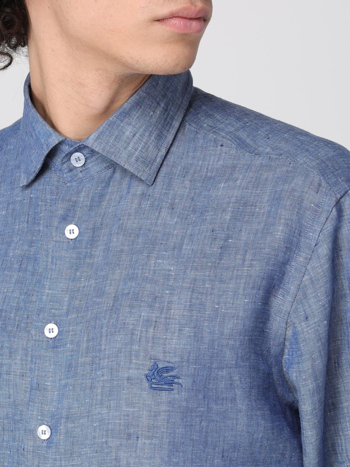 [Etro] Shirts Long Sleeve FW25 MRIB000299TU3F3 B0068