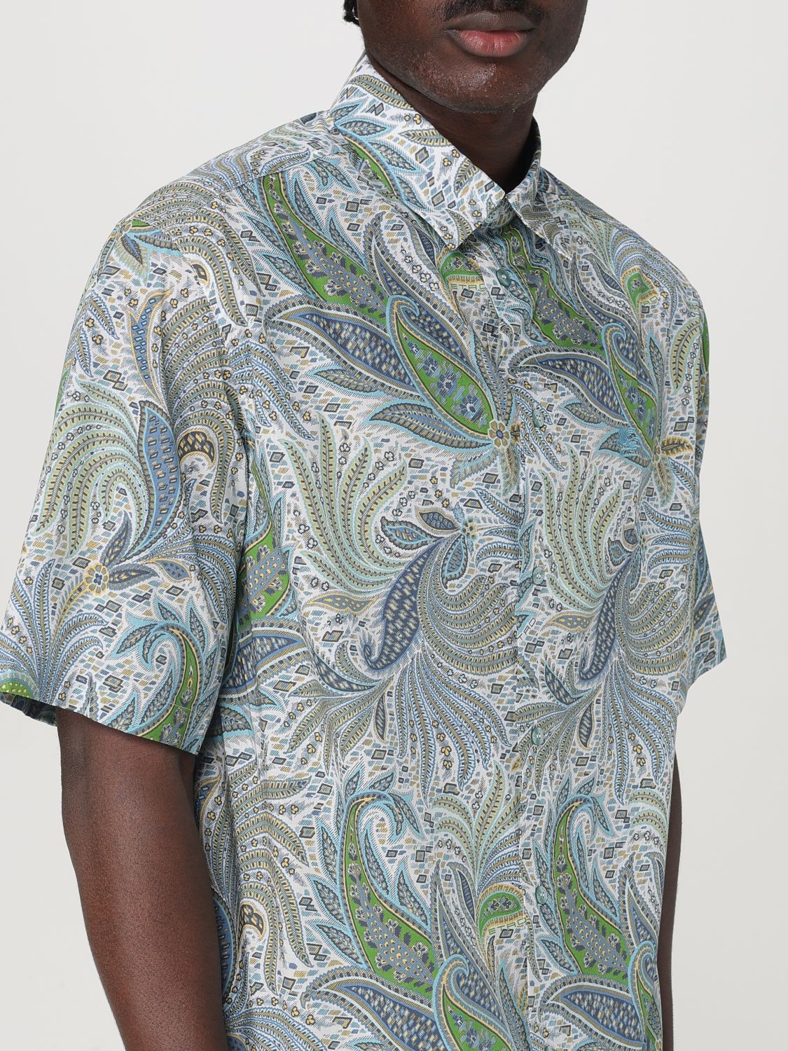 [Etro] Shirts Short Sleeve FW25 MRIC001199SA5F1 X0883