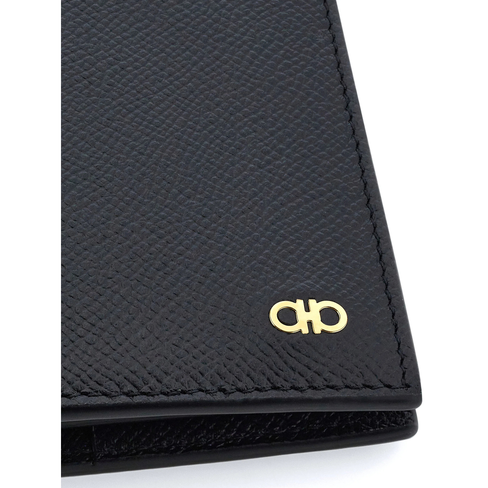 [Ferragamo] Wallet FW26 661459 0775656 NERO