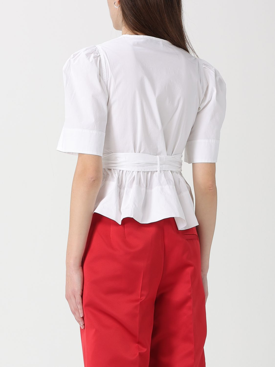 [GANNI] Blouse SS26 W0309 151