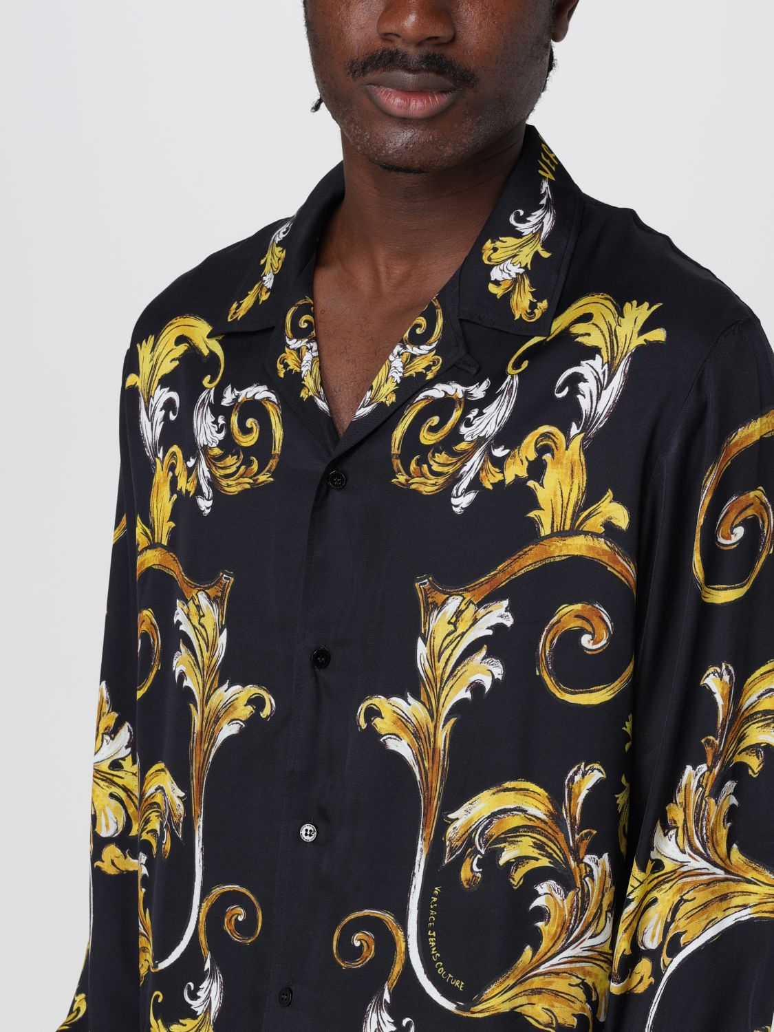 [VERSACE JEANS COUTURE] Shirts Long Sleeve SS25 78GAL215NS623 G89