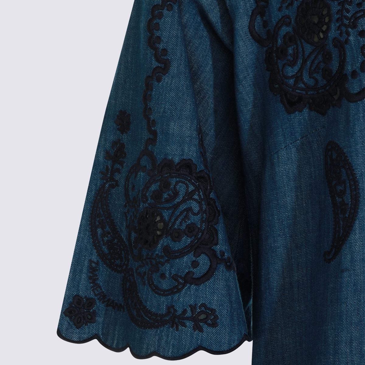[Zimmermann] Short sleeve dress FW26 8358DSS261RWBLU