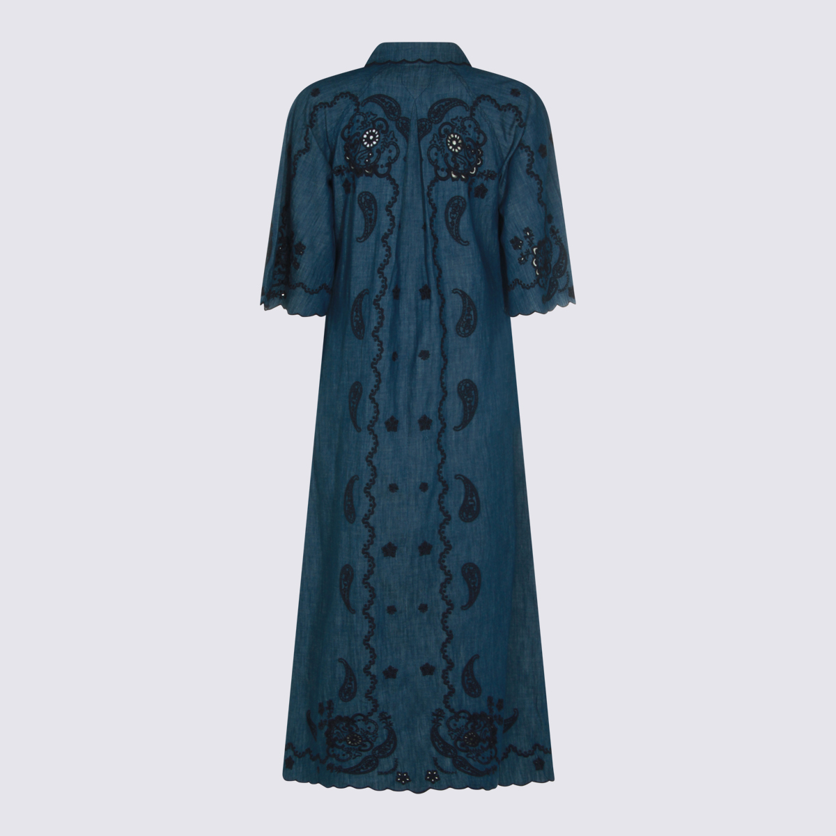 [Zimmermann] Short sleeve dress FW26 8358DSS261RWBLU