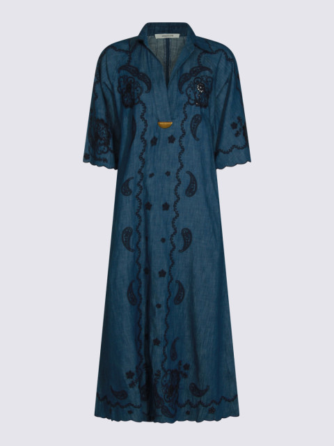 [Zimmermann] Short sleeve dress FW26 8358DSS261RWBLU