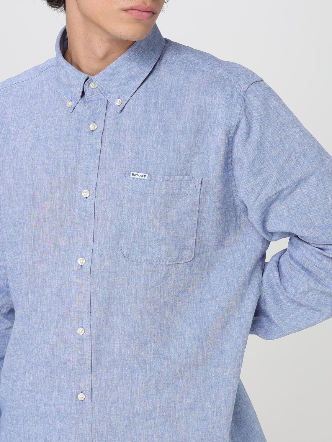 [Barbour] Shirts Long Sleeve SS26 MSH5090 BL33