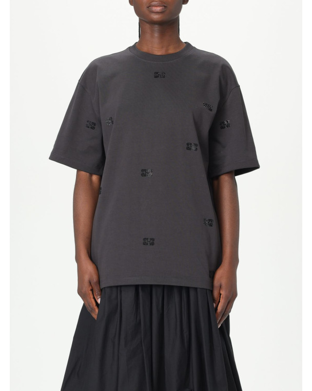 [GANNI] T-shirts Short Sleeve SS25 T4177 252
