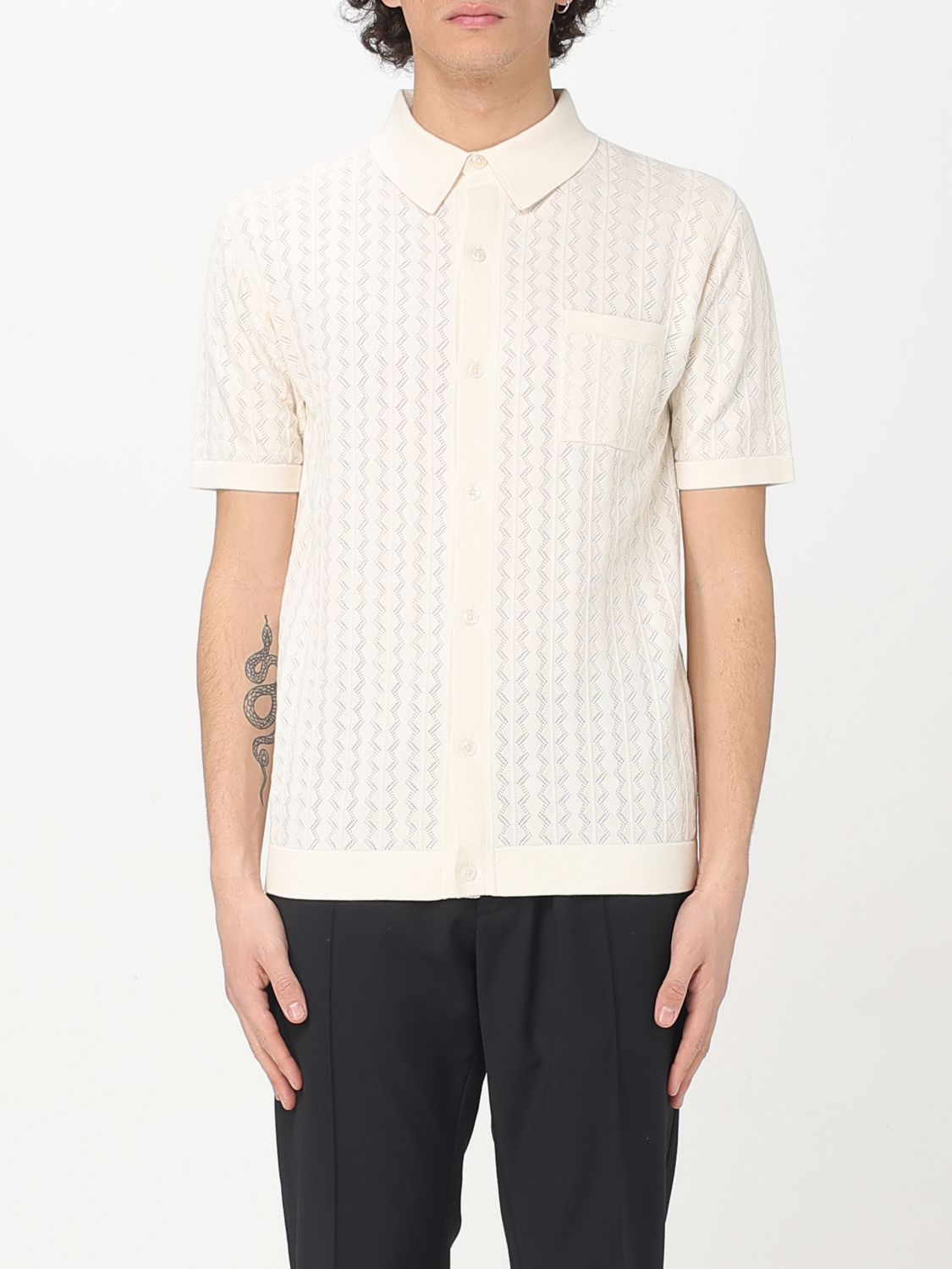 [Dolce & Gabbana] Shirts Short Sleeve FW25 GXVA9TJBCFJ W0001