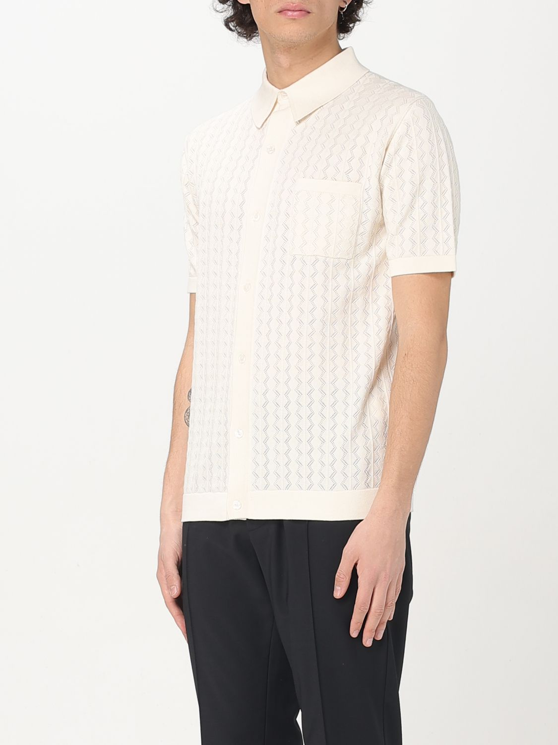 [Dolce & Gabbana] Shirts Short Sleeve FW25 GXVA9TJBCFJ W0001