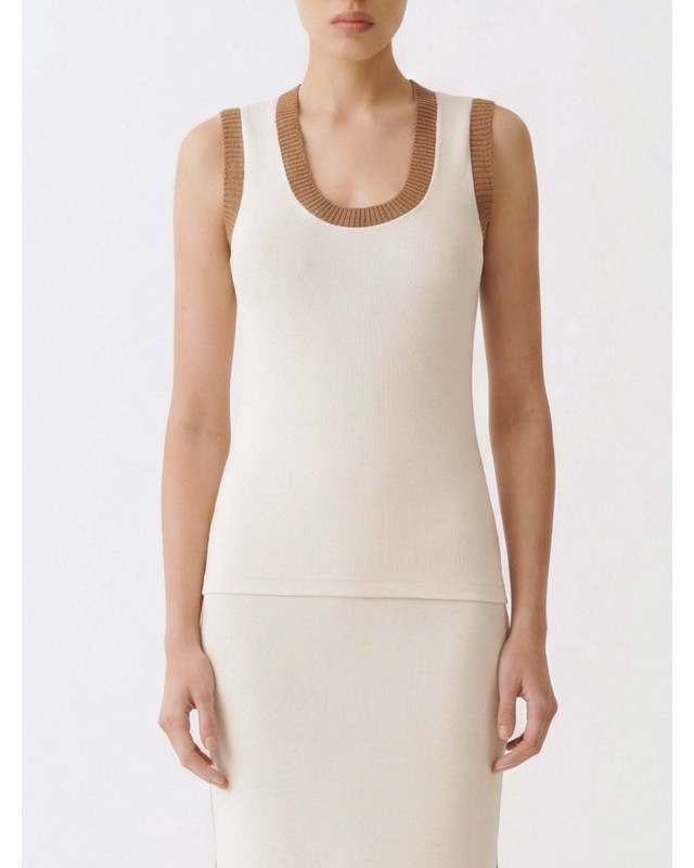 [Fabiana Filippi] T-shirts Sleeveless SS26 JED276F582M224 VR3