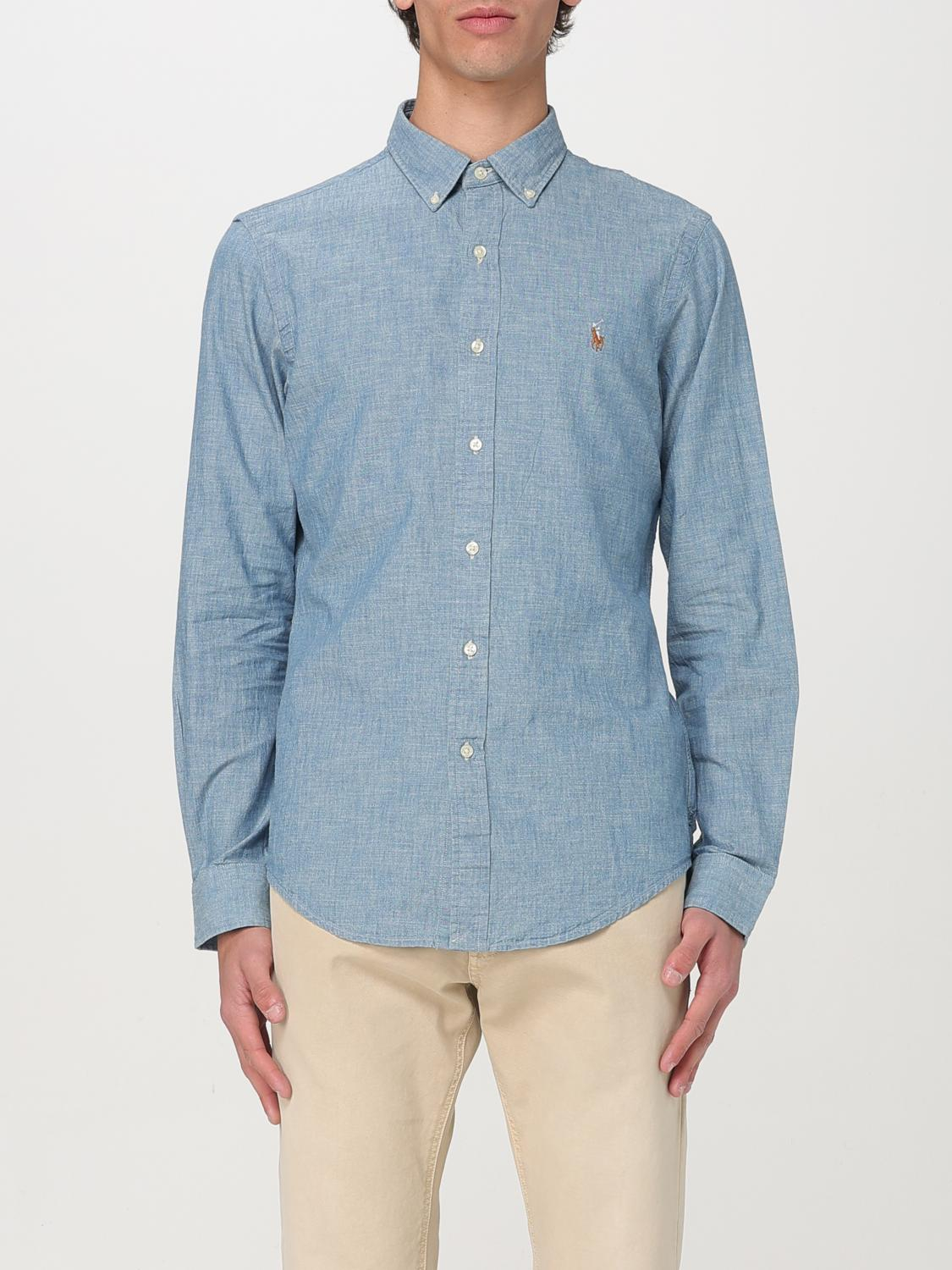 [Polo Ralph Lauren] Shirts Long Sleeve SS26 710548538 001