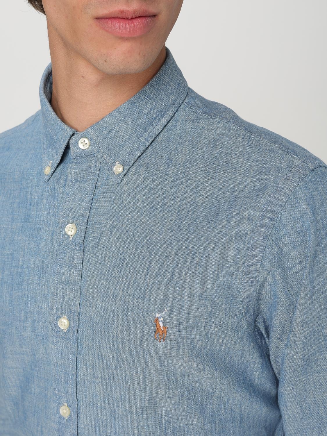 [Polo Ralph Lauren] Shirts Long Sleeve SS26 710548538 001