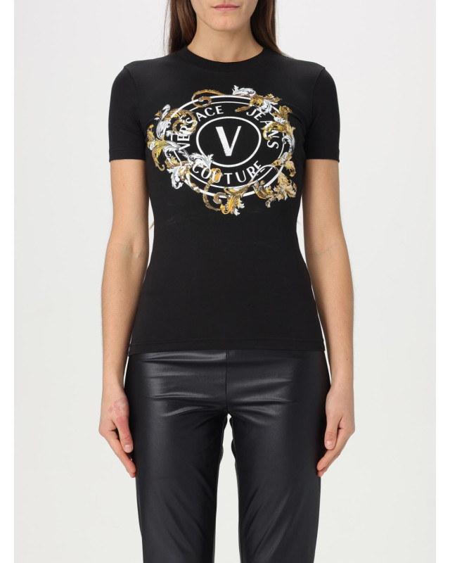 [VERSACE JEANS COUTURE] T-shirts Short Sleeve SS25 78HAHC01CJ02C G89
