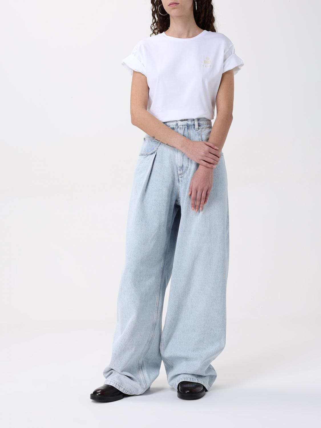 [Isabel Marant Etoile] T-shirts Short Sleeve SS26 TS0070FAA1N98E 20WH