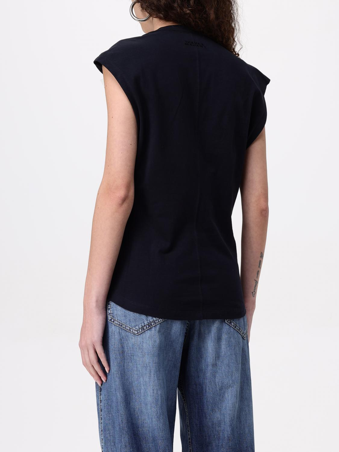 [Isabel Marant] Shirts Sleeveless SS26 TS0175FAA1N41I 01BK