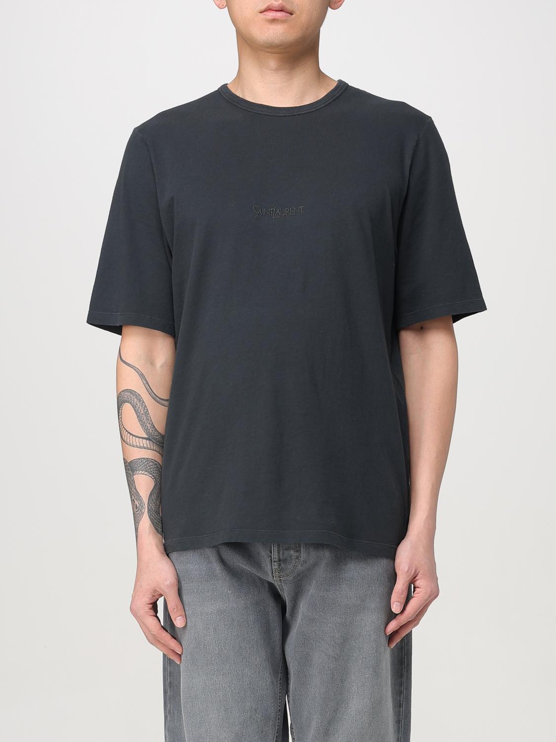 [Saint Laurent] T-shirts Short Sleeve SS26 818535YBHD2 1025