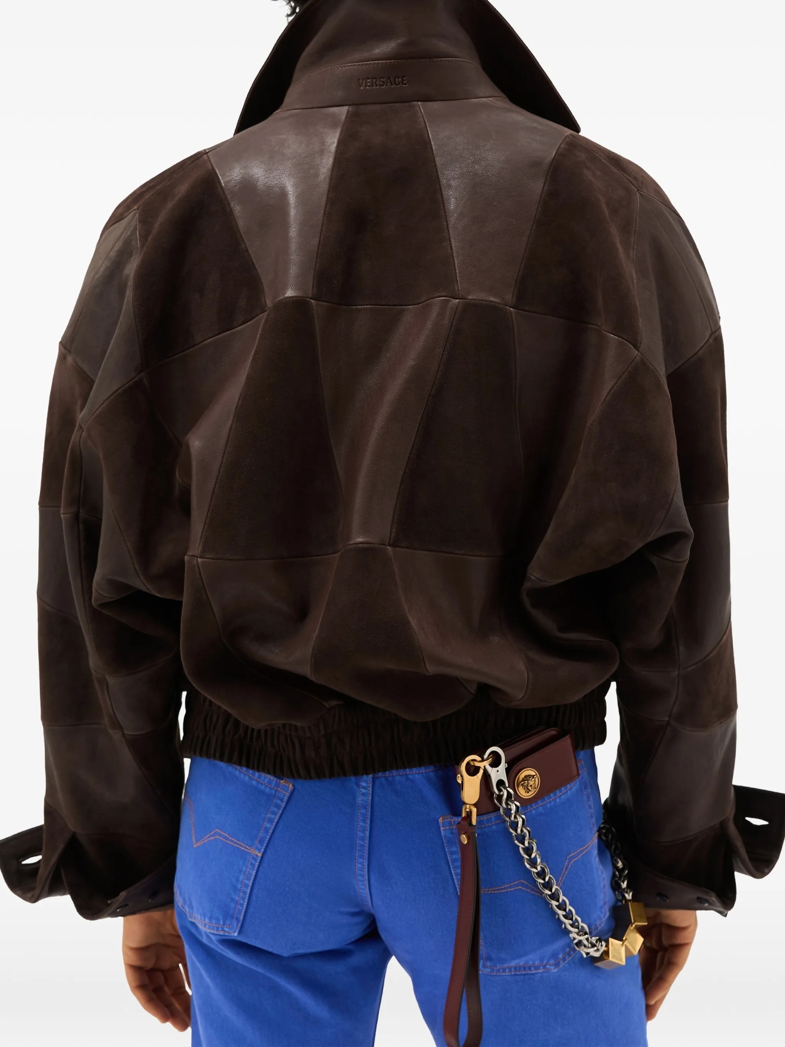[Versace] Leather Jacket FW26 1024402 1A17845