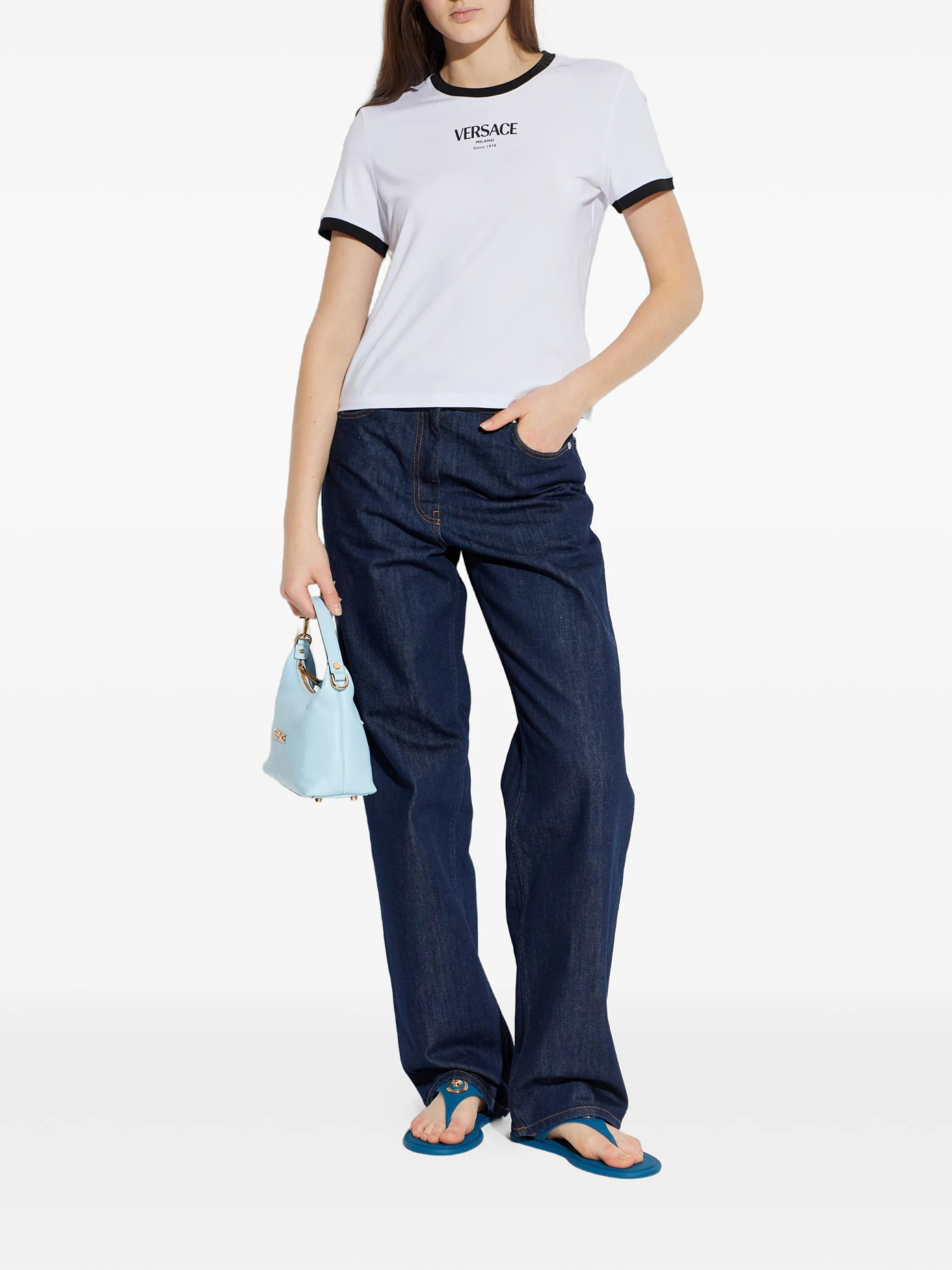 [Versace] T-shirts Short Sleeve FW26 1022656 1A16685