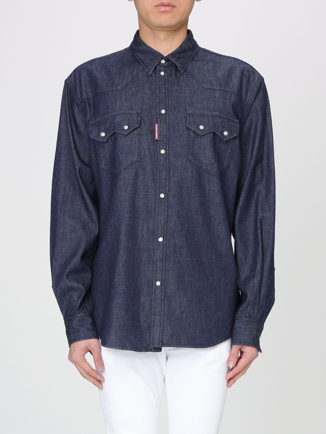 [Dsquared2] Shirts Long Sleeve SS26 S74DM1025D30029 470