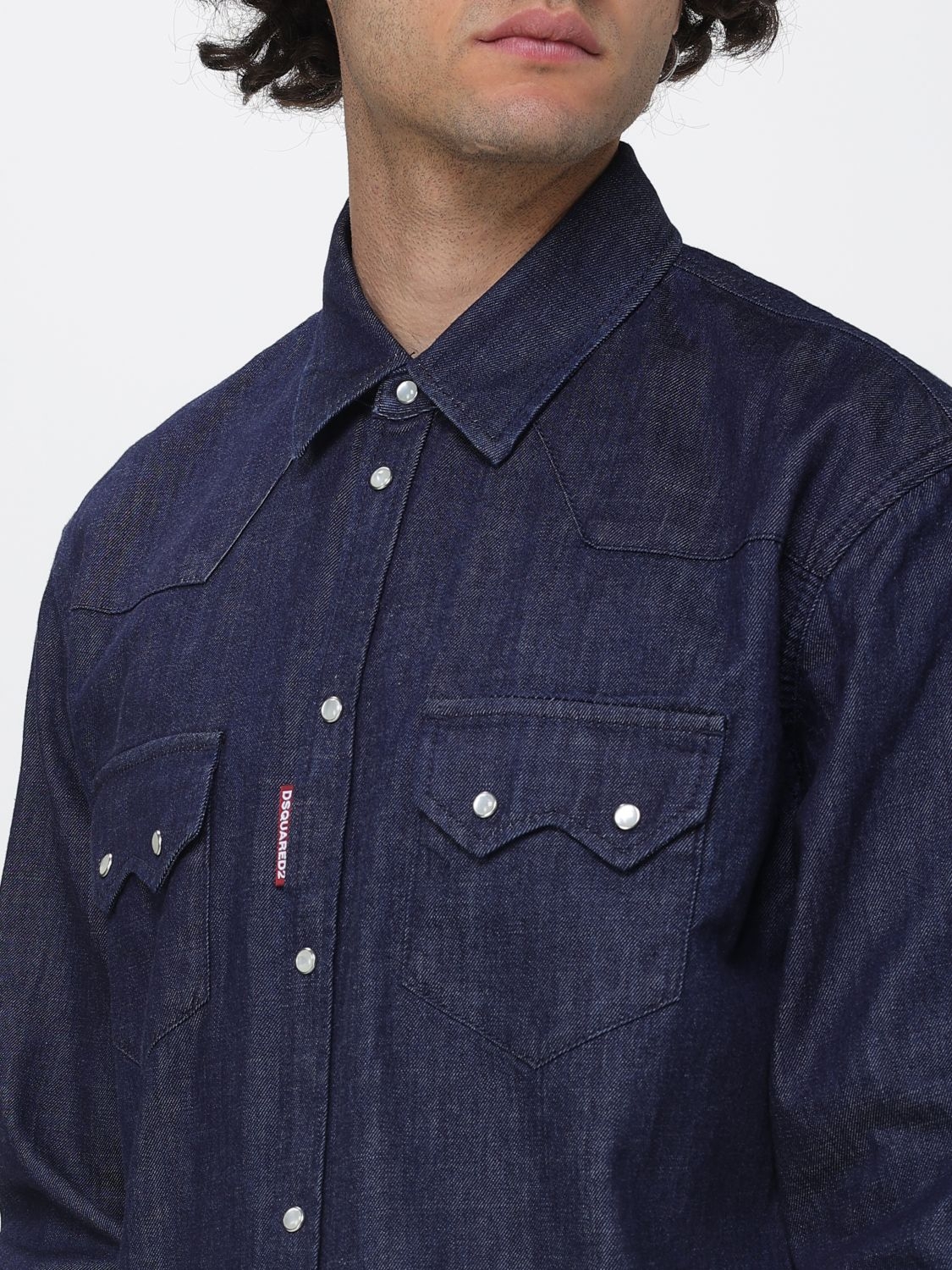 [Dsquared2] Shirts Long Sleeve SS26 S74DM1025D30029 470