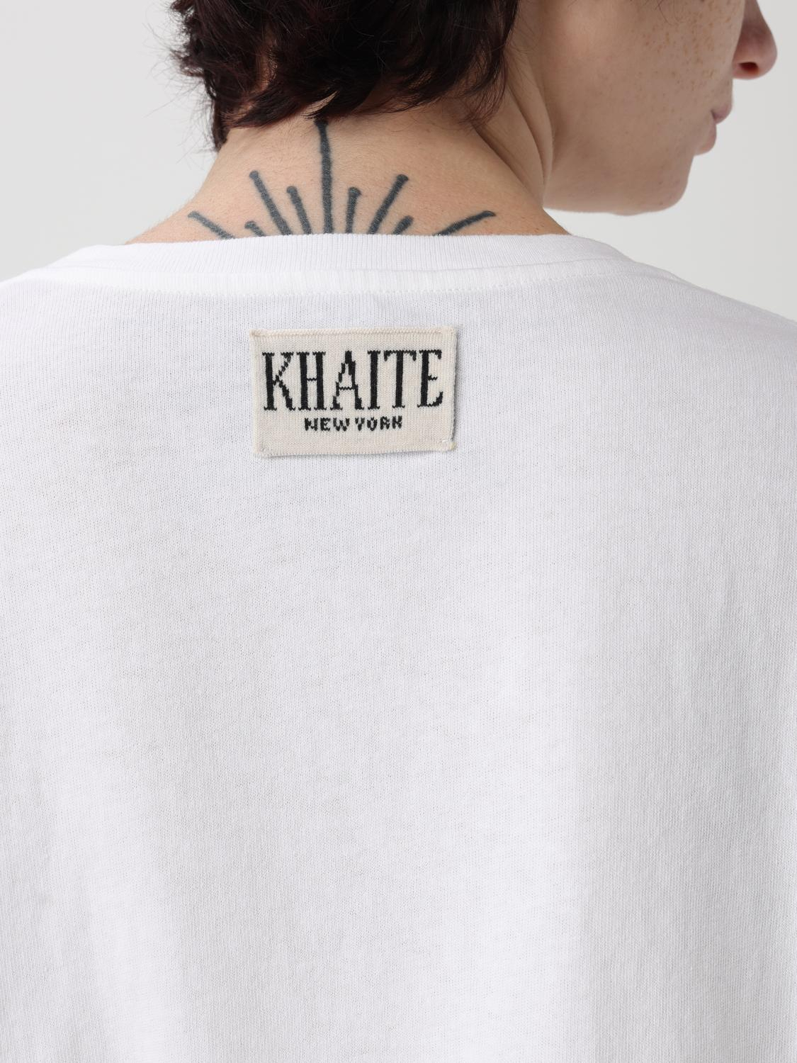 [KHAITE] T-shirts Short Sleeve SS26 2196138 100