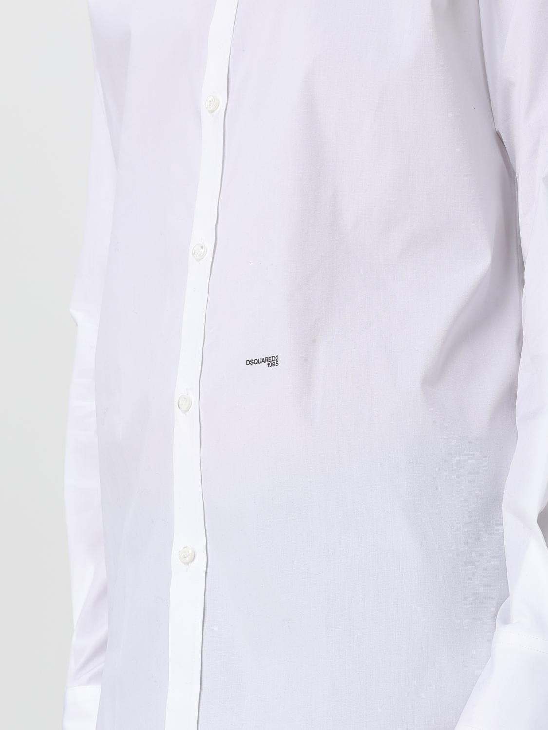[Dsquared2] Shirts Long Sleeve SS26 S74DM0659S44131 100