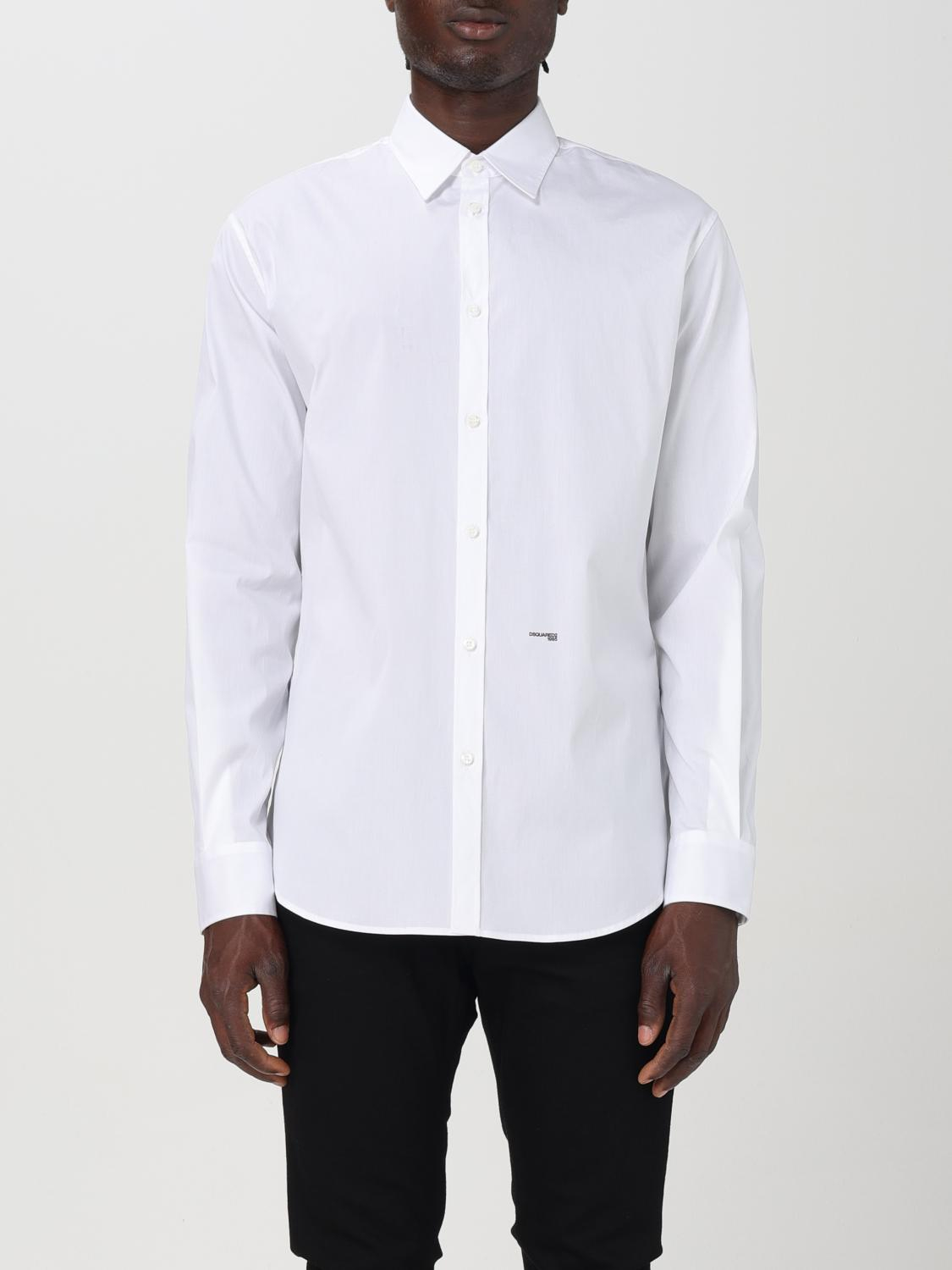 [Dsquared2] Shirts Long Sleeve SS26 S74DM0659S44131 100