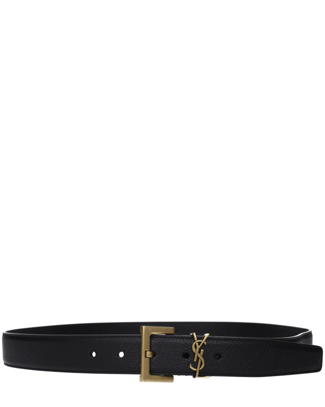 [Saint Laurent] Belt FW26 634440DTI0W1000