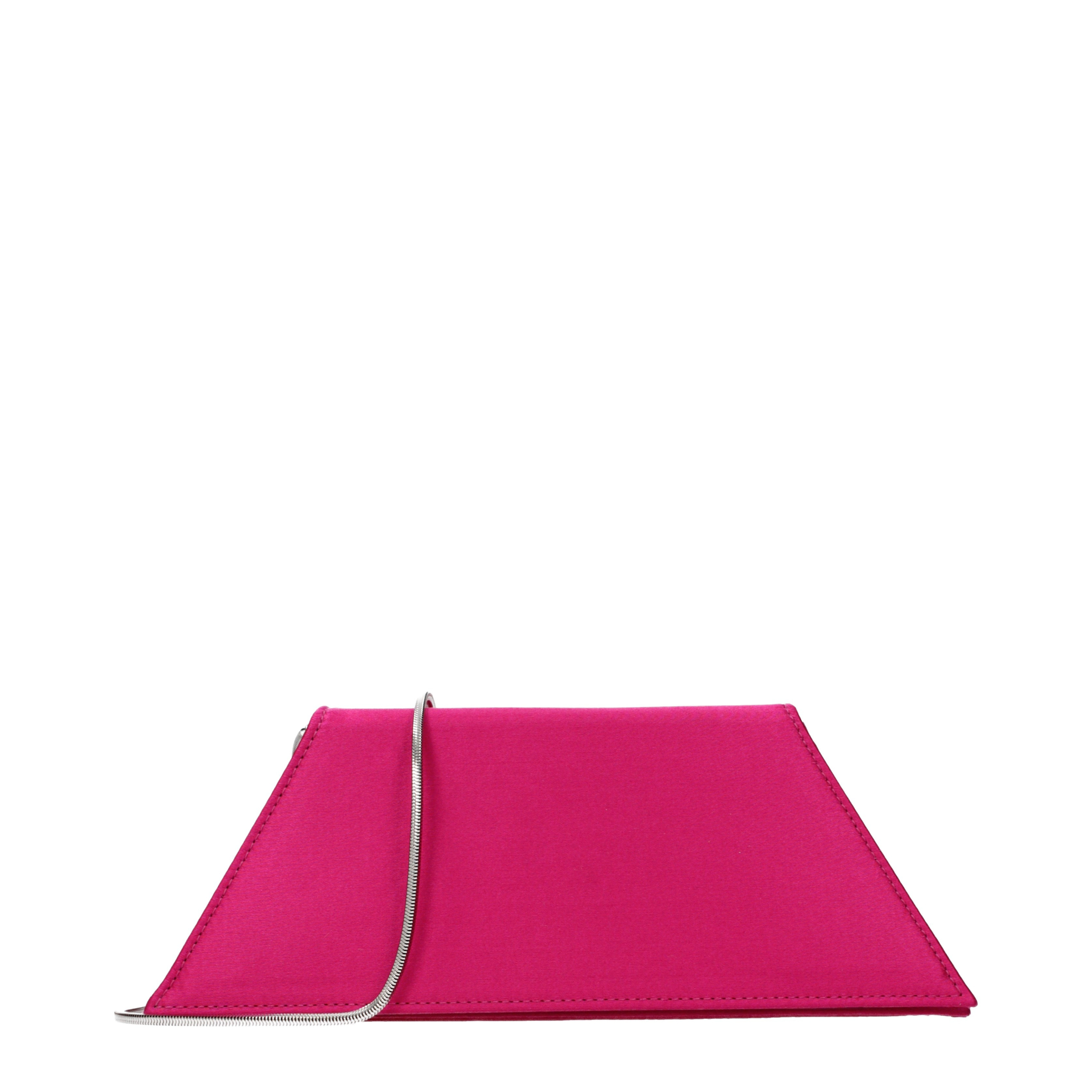 [Amina Muaddi] Bag SS25 SUPERMINISATINRASPBERRY