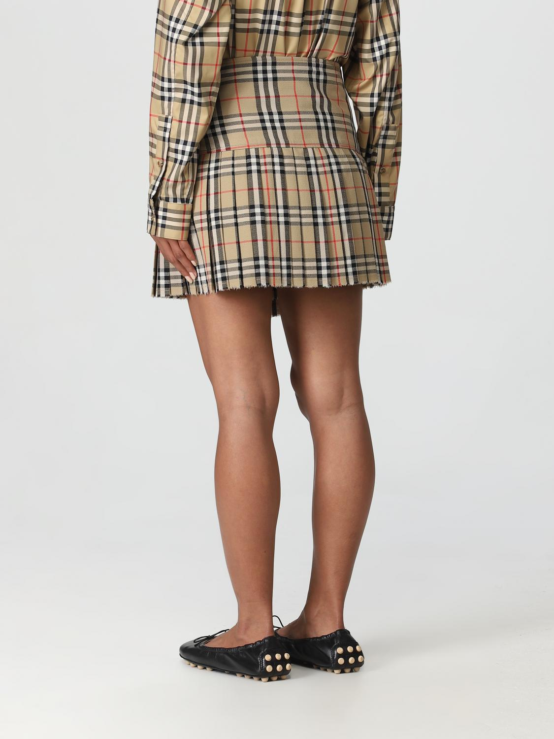 [Burberry] Mini skirt SS26 8025832