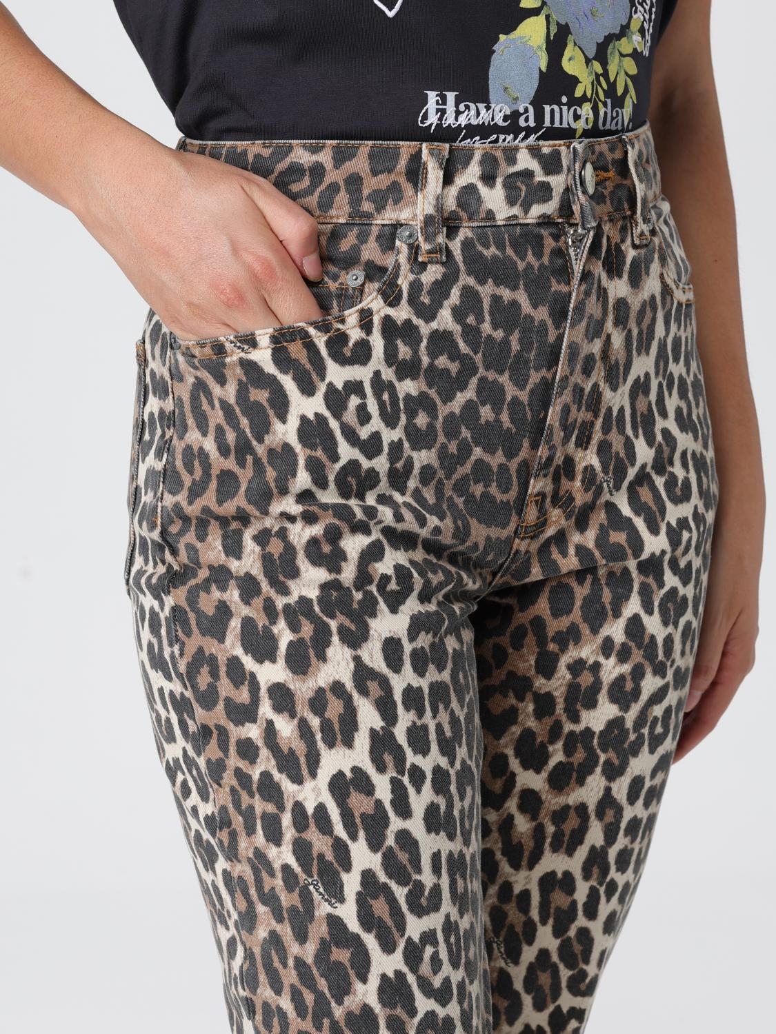 [GANNI] Trousers FW26 J1059 943