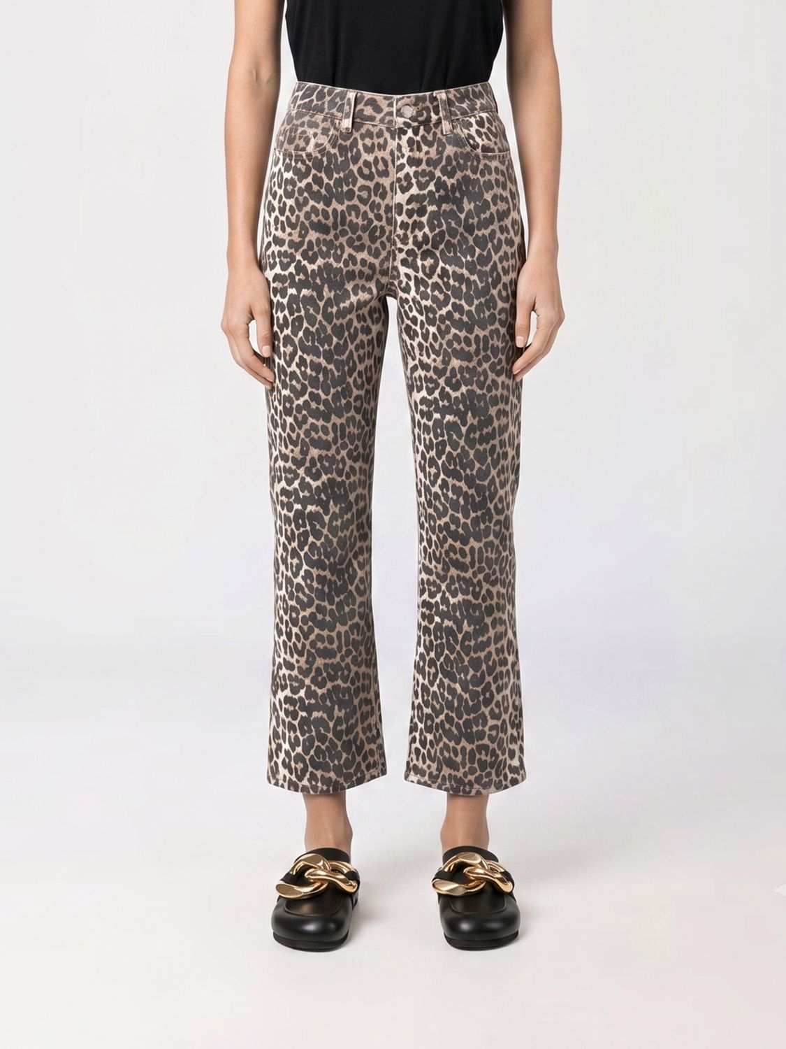 [GANNI] Trousers FW26 J1059 943